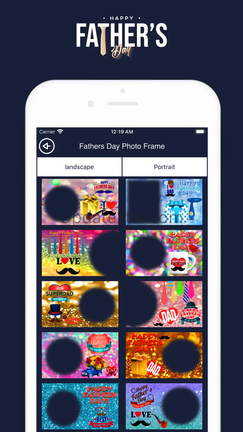 Happy Father's day photo frame 1.2