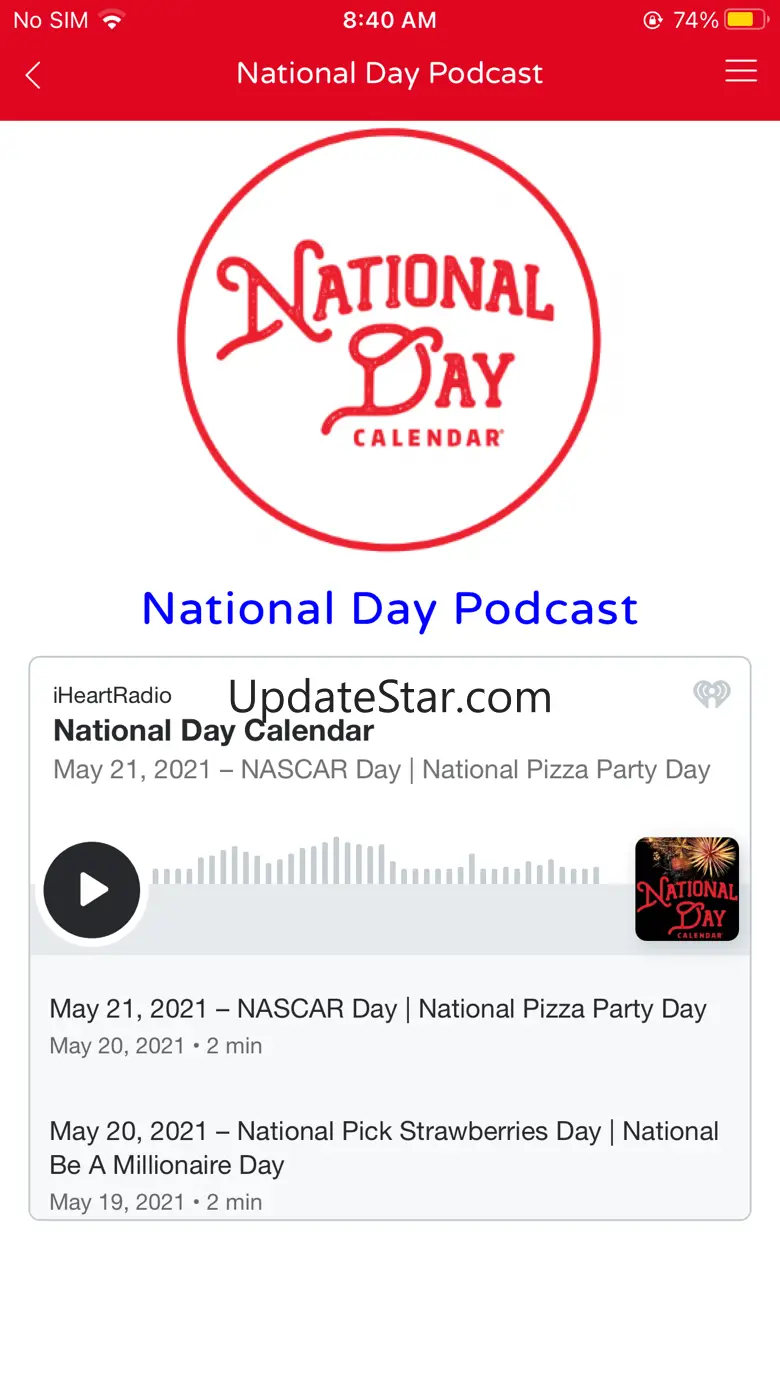 National Day Calendar 1.0.14