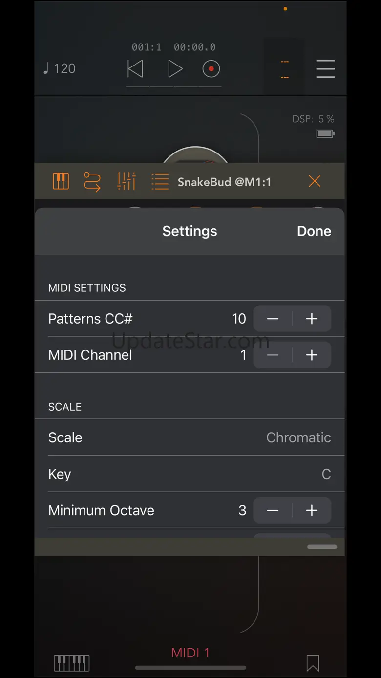 SnakeBud - AUv3 MIDI Sequencer 2.7