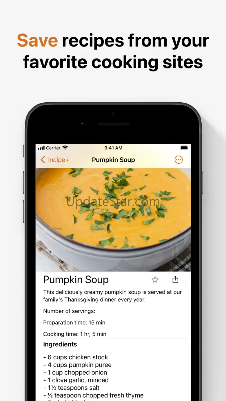 Incipe: your personal cookbook 1.5.5