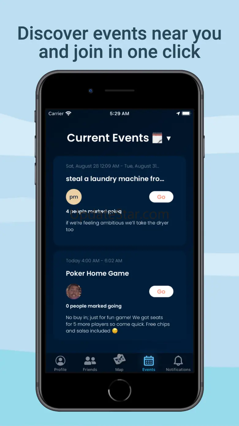 Tribe: Live Events 1.0