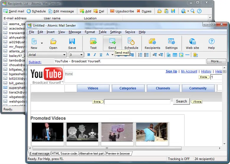 Atomic Email Sender 8.55