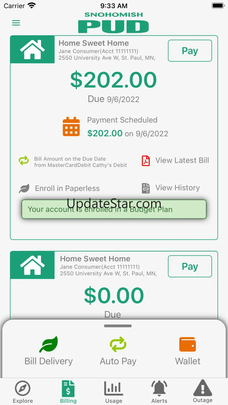 MySnoPUD 8.2.0104
