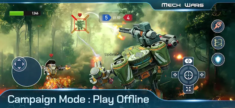 Mech Wars Online Robot Battles 1.472