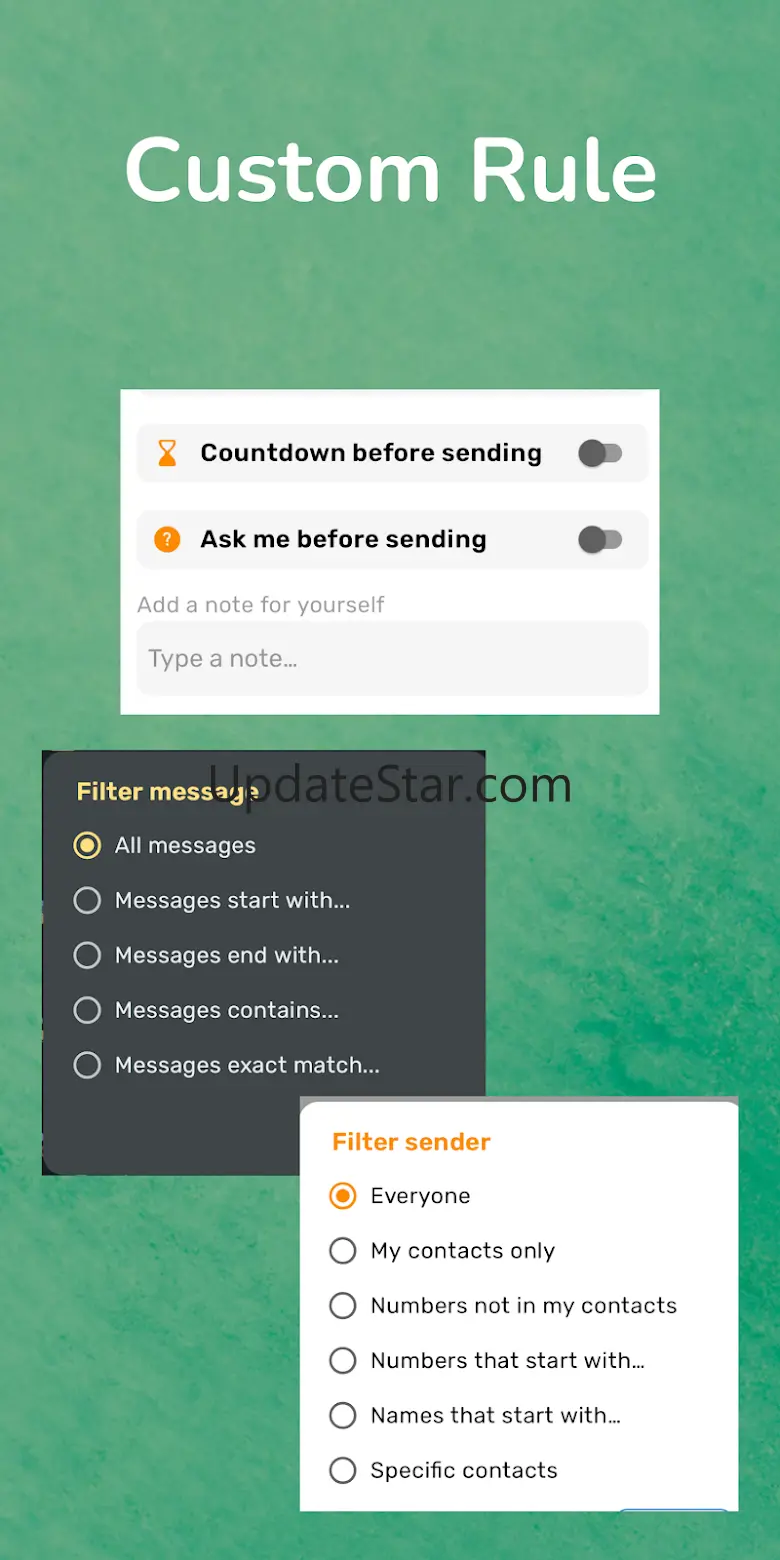 Auto Text: Automatic Message 5.3.7