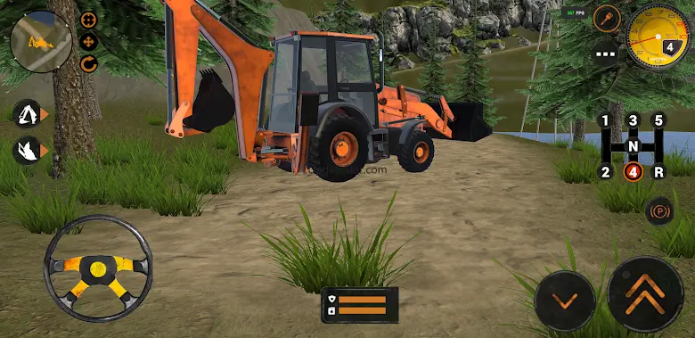 Backhoe Loader JCB Simulator