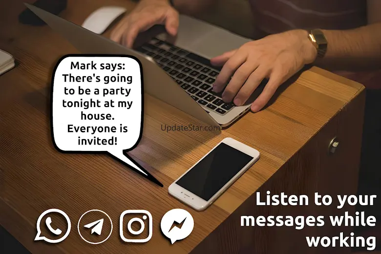 Text-to-Speech Message Reader 1.9.6