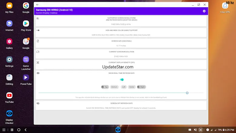 Display Checker with Real-Time 1.43