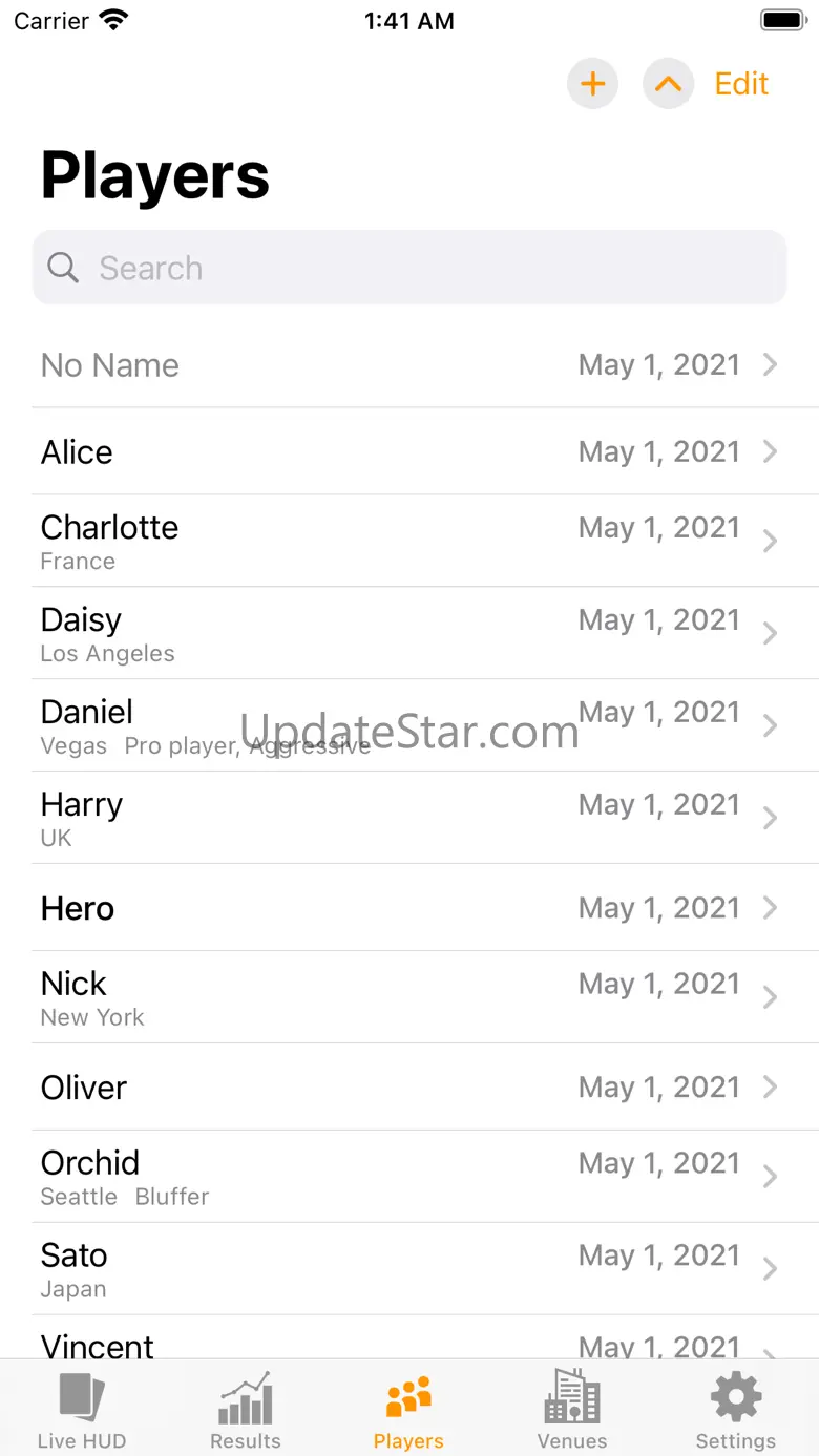 Pokeri: Live Poker Tracker 1.6.0