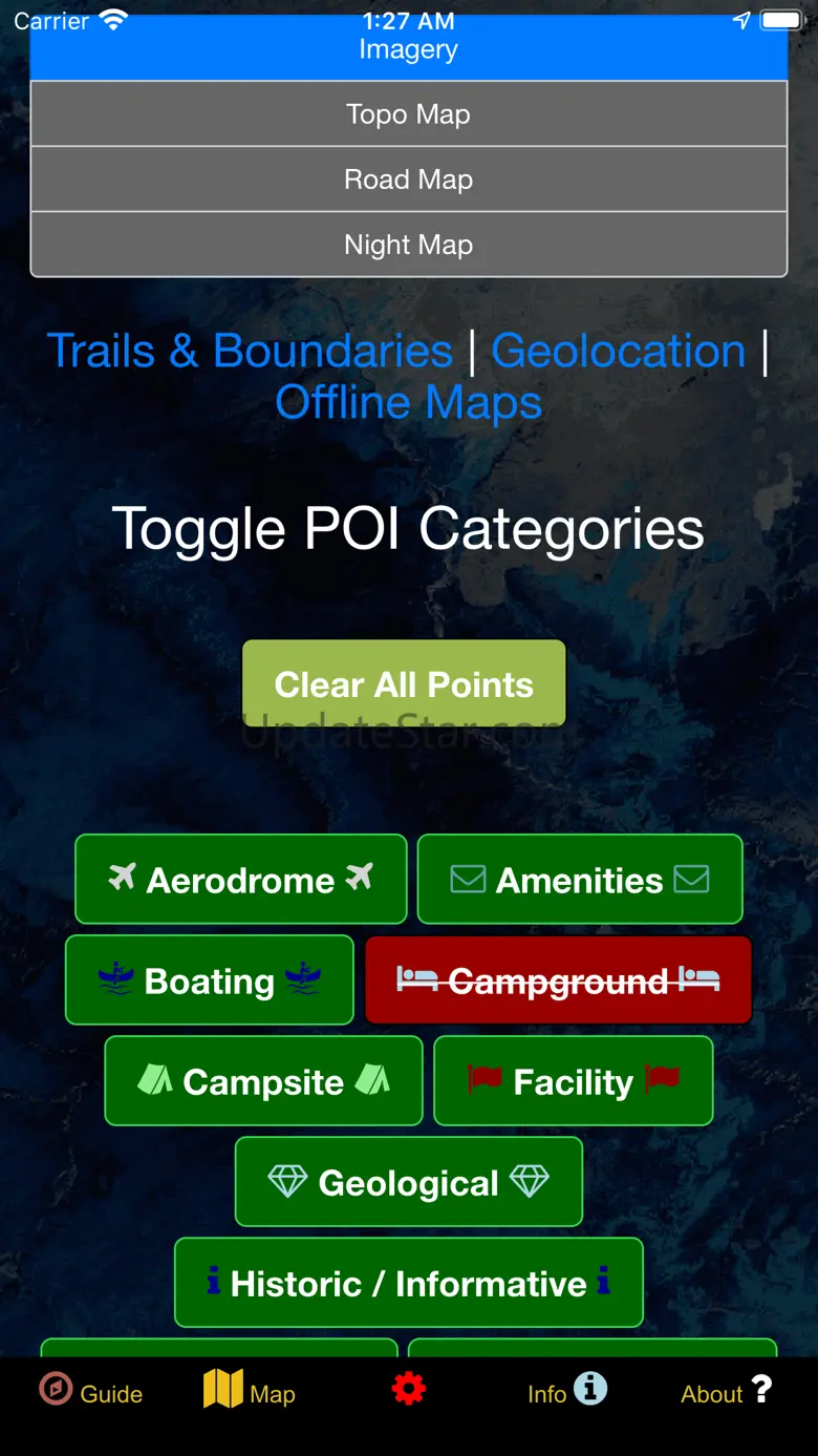 BLM Public Lands Map Guide USA 2.0.2