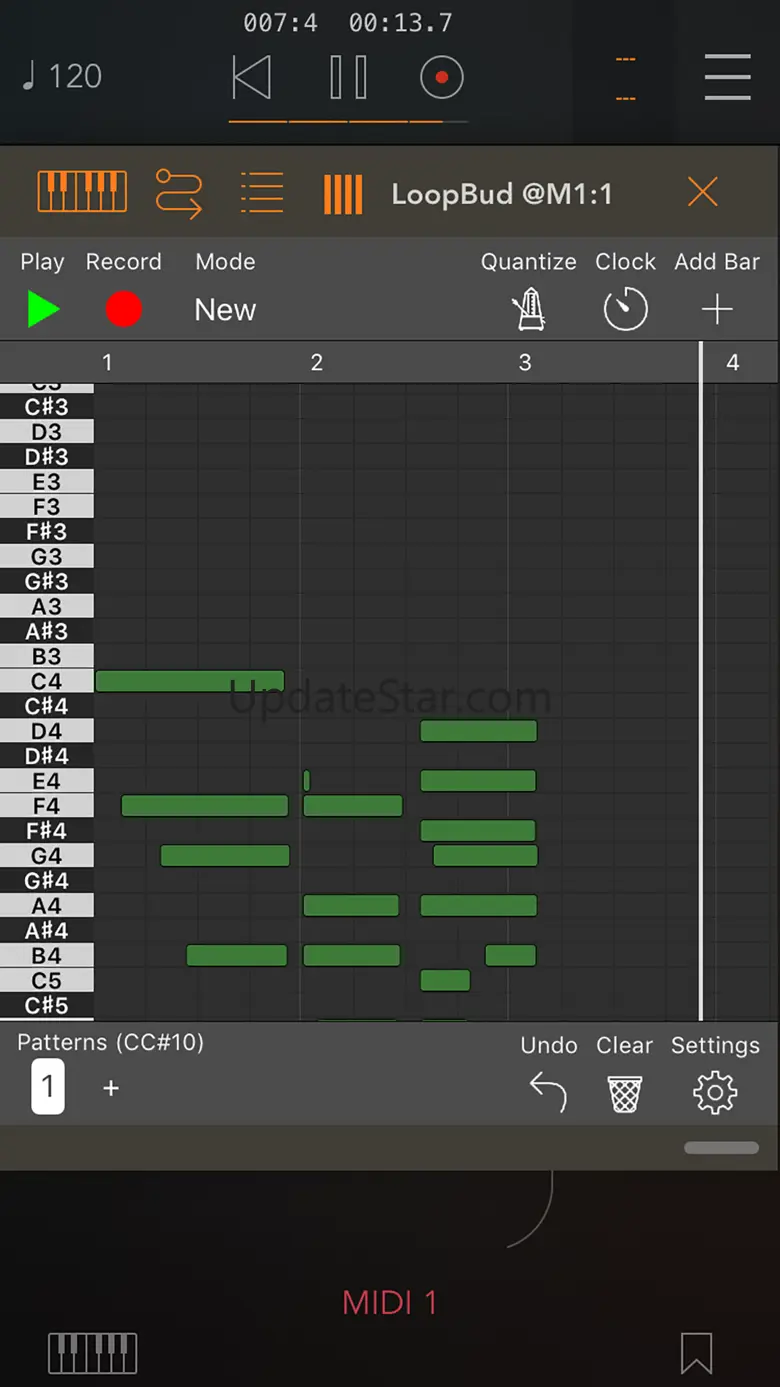 LoopBud - AUv3 MIDI Recorder 2.0