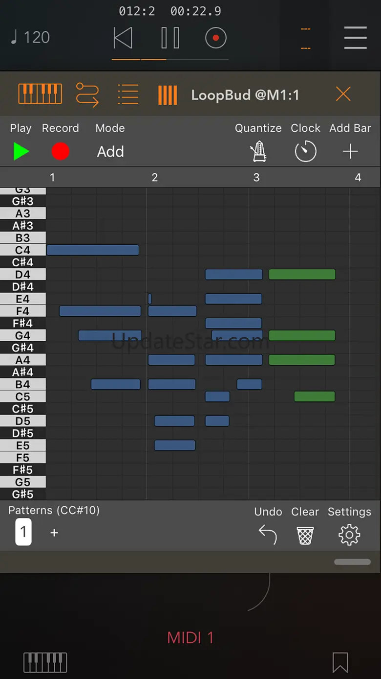 LoopBud - AUv3 MIDI Recorder 2.0