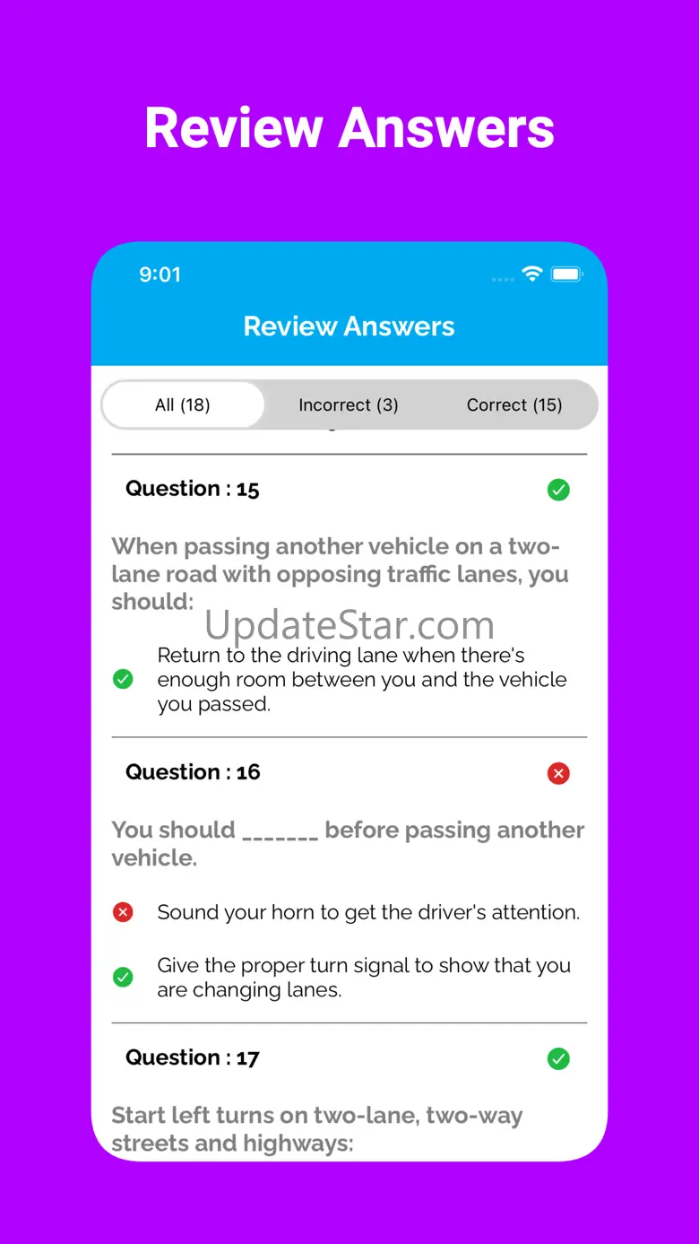 PA DMV Permit Test 1.5