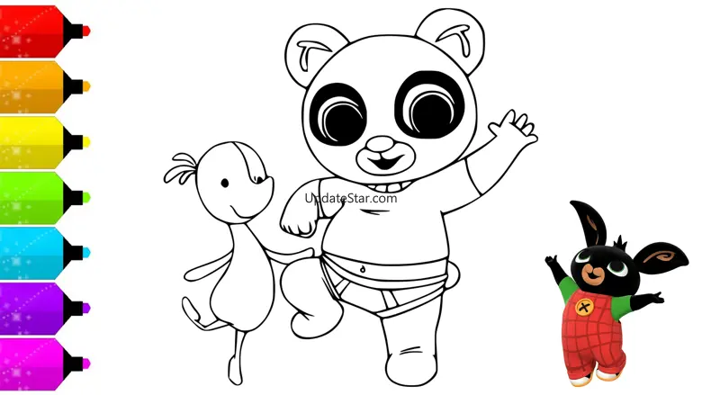 Bing Bunny Coloring Book 1.0