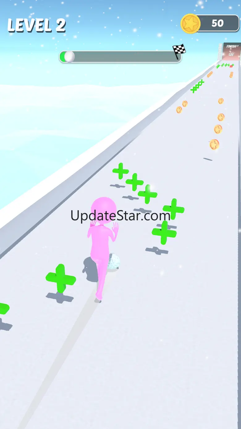 Snow Bridge Ice Race Ball Game 1.0.4