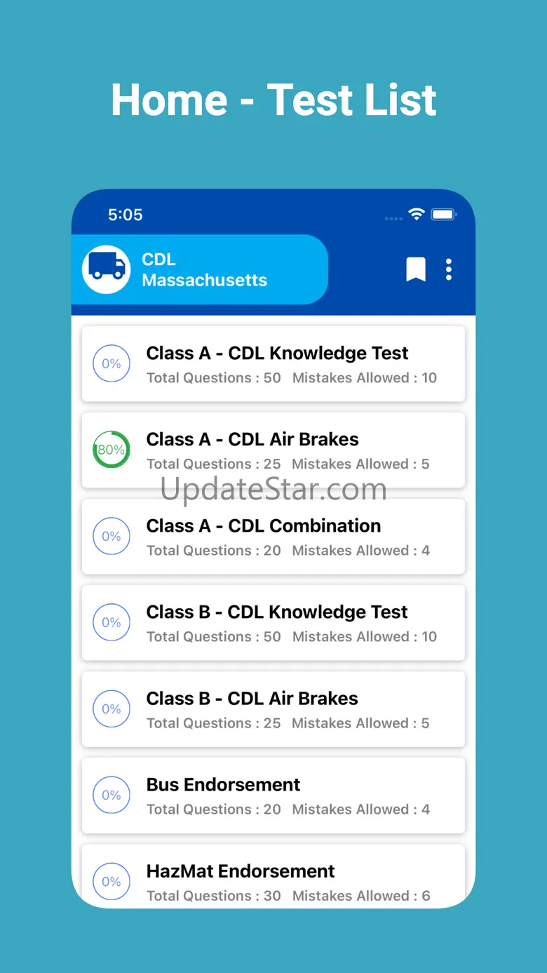 MA CDL Prep Test 1.2