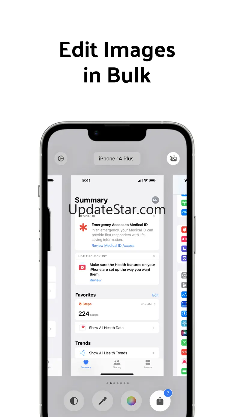 Status Bar - Screenshot Editor 1.1.7