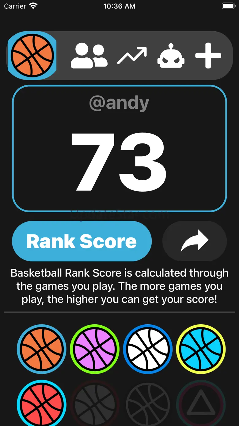 Dunk Rank 1.1.5