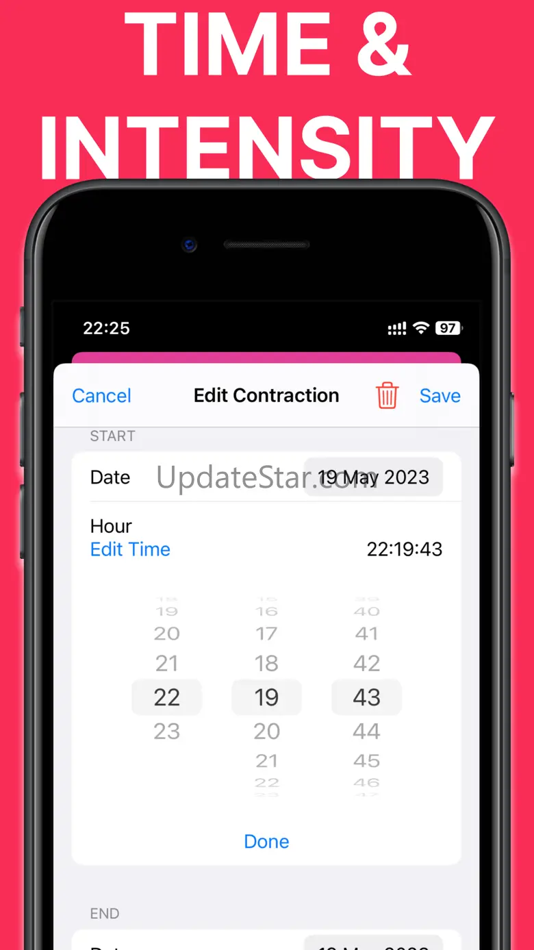Contraction Timer Counter, 9m 1.4.1