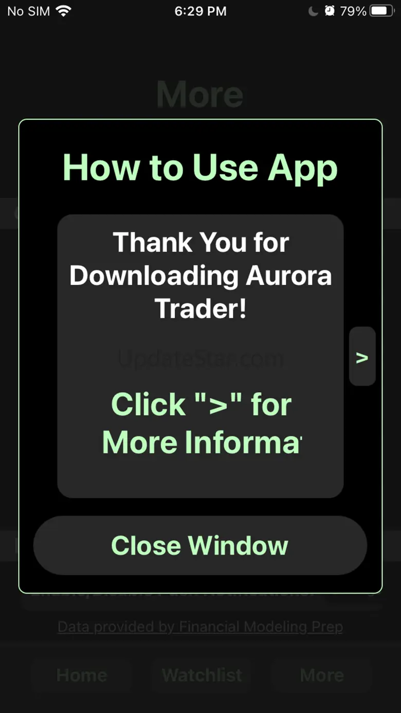 Aurora Trader 1.1.0