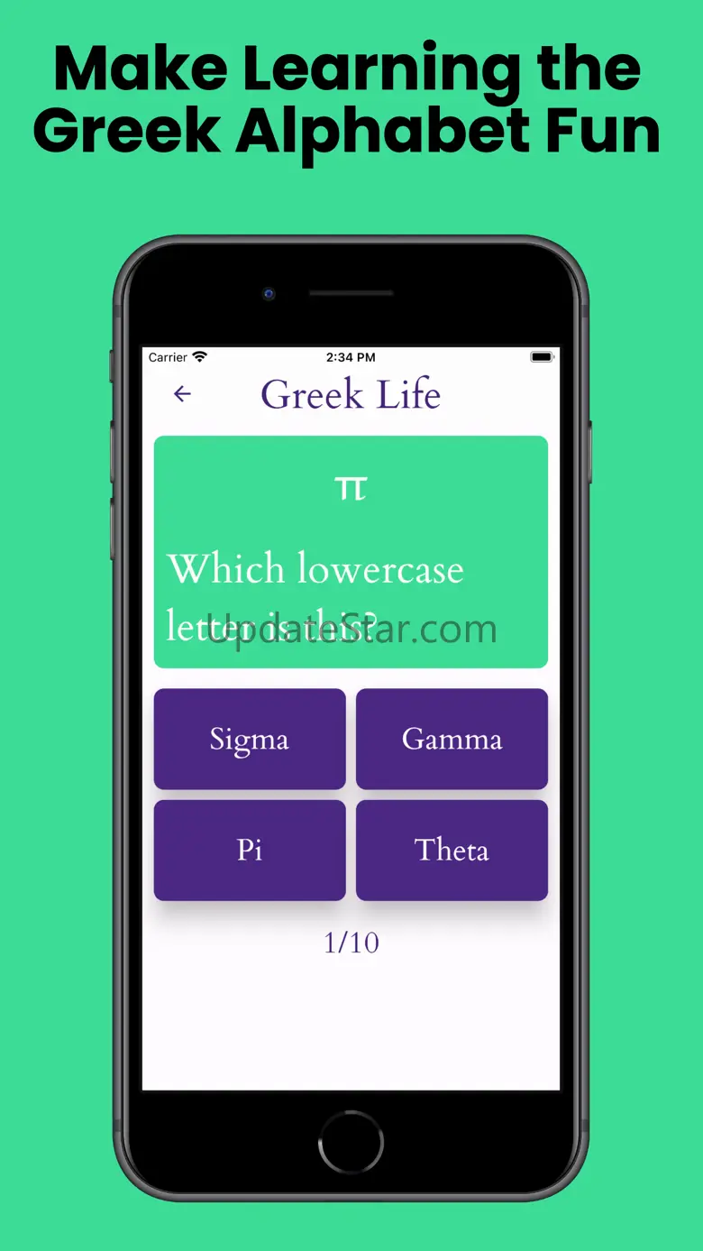 Greek Alphabet Learning Game 1.2.7