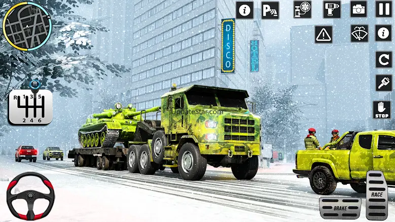 US Army Games Truck Transport 1.25