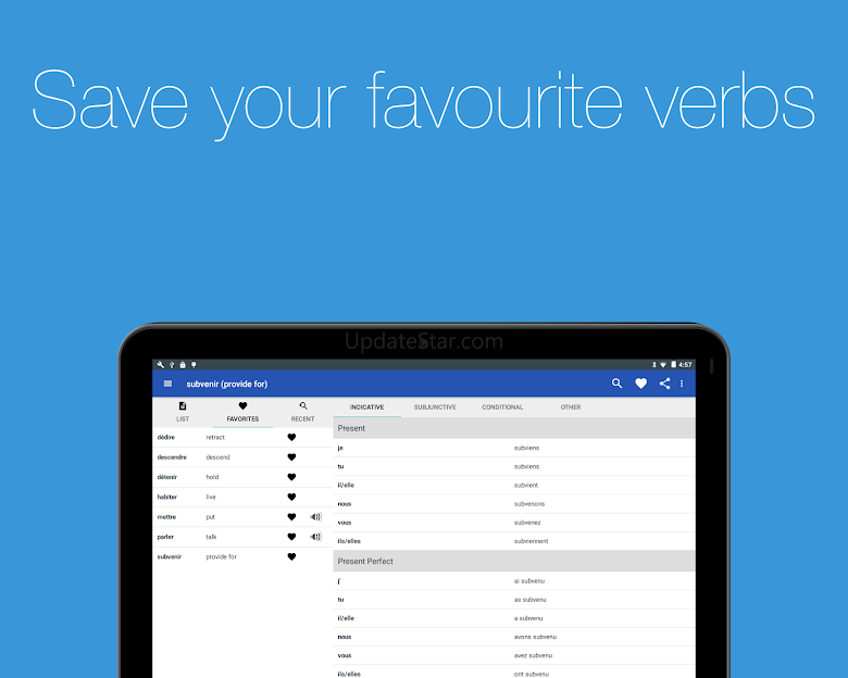 French Verb Conjugator 3.2