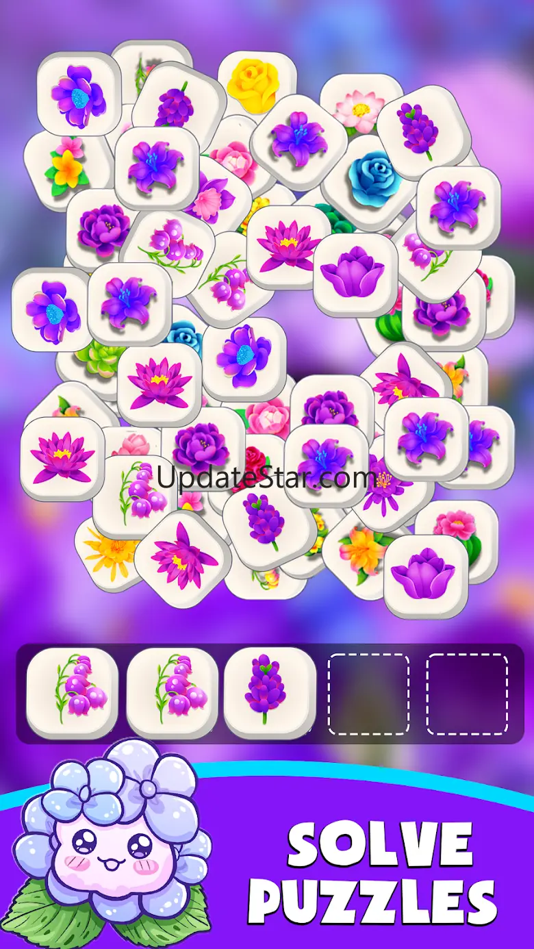 Mahjong Flower Frenzy _Tile 3D 6.0