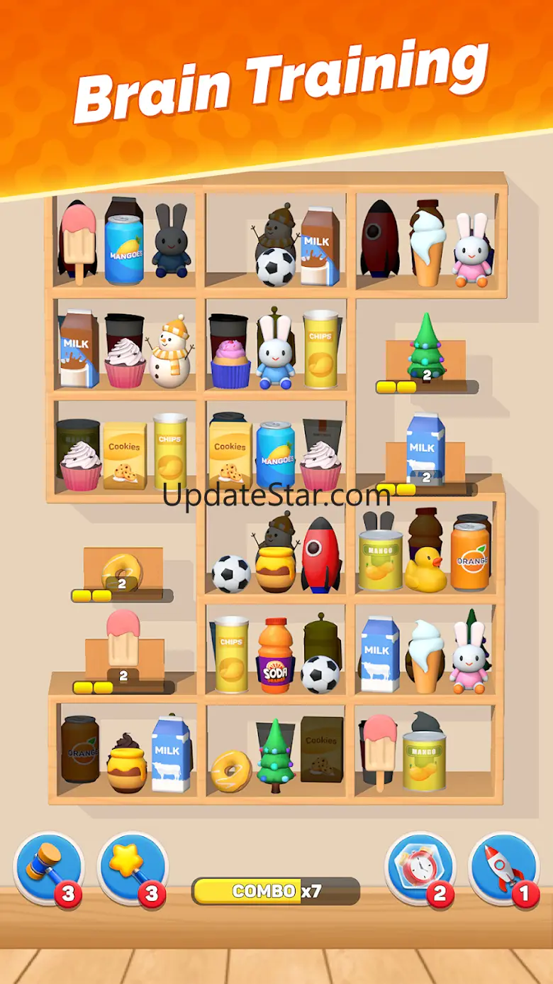 Goods Sort, Matching 3D