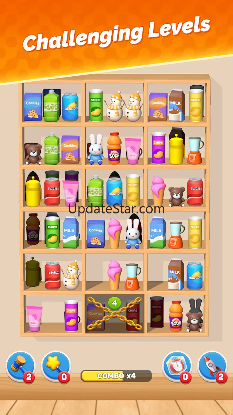 Goods Sort, Matching 3D