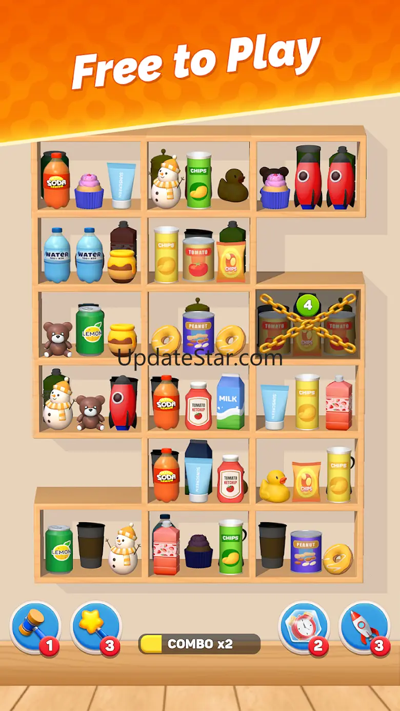 Goods Sort, Matching 3D