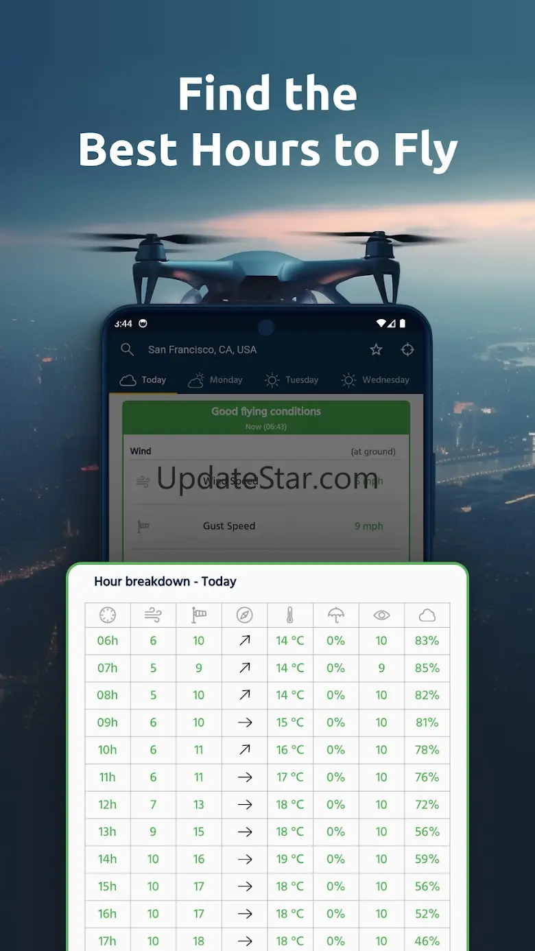Dronecast - Weather & Fly Map 2.1.118