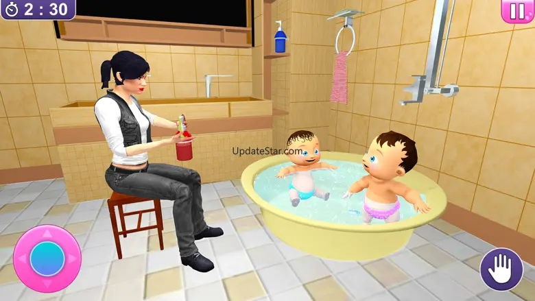 Newborn Twin Baby Mom Games 3D 1.0