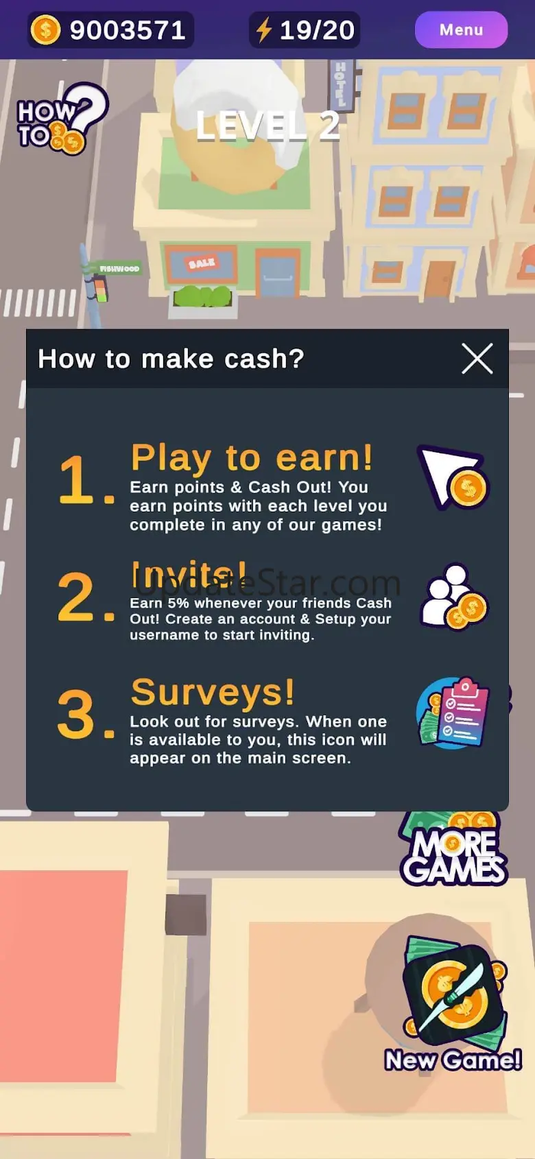 Park Inc - Earn Cash 1.2