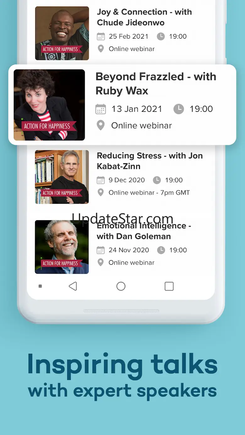 Action for Happiness: Get tips 4.36.1