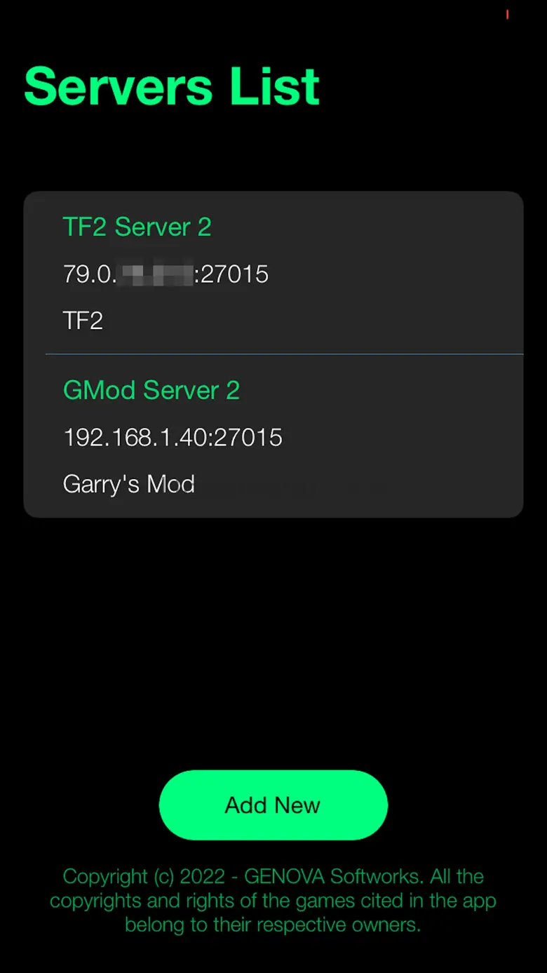 RCON Game Server Admin 2022 1.0.1