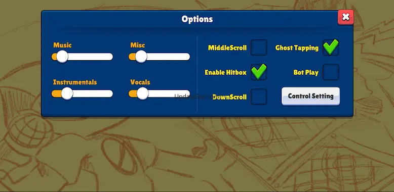 FNF Mod - Music Battle 3.4