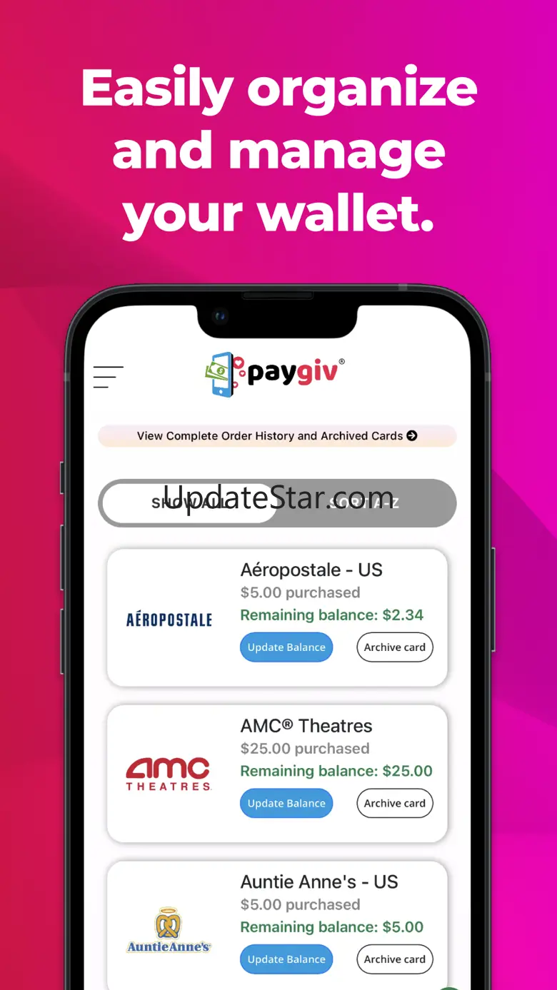 PayGiv Mobile 3.1