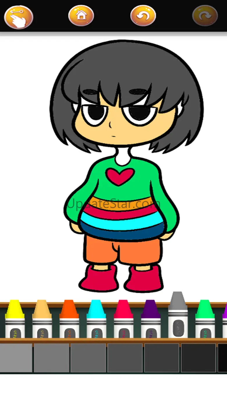 Super Sans Coloring Book 3.4