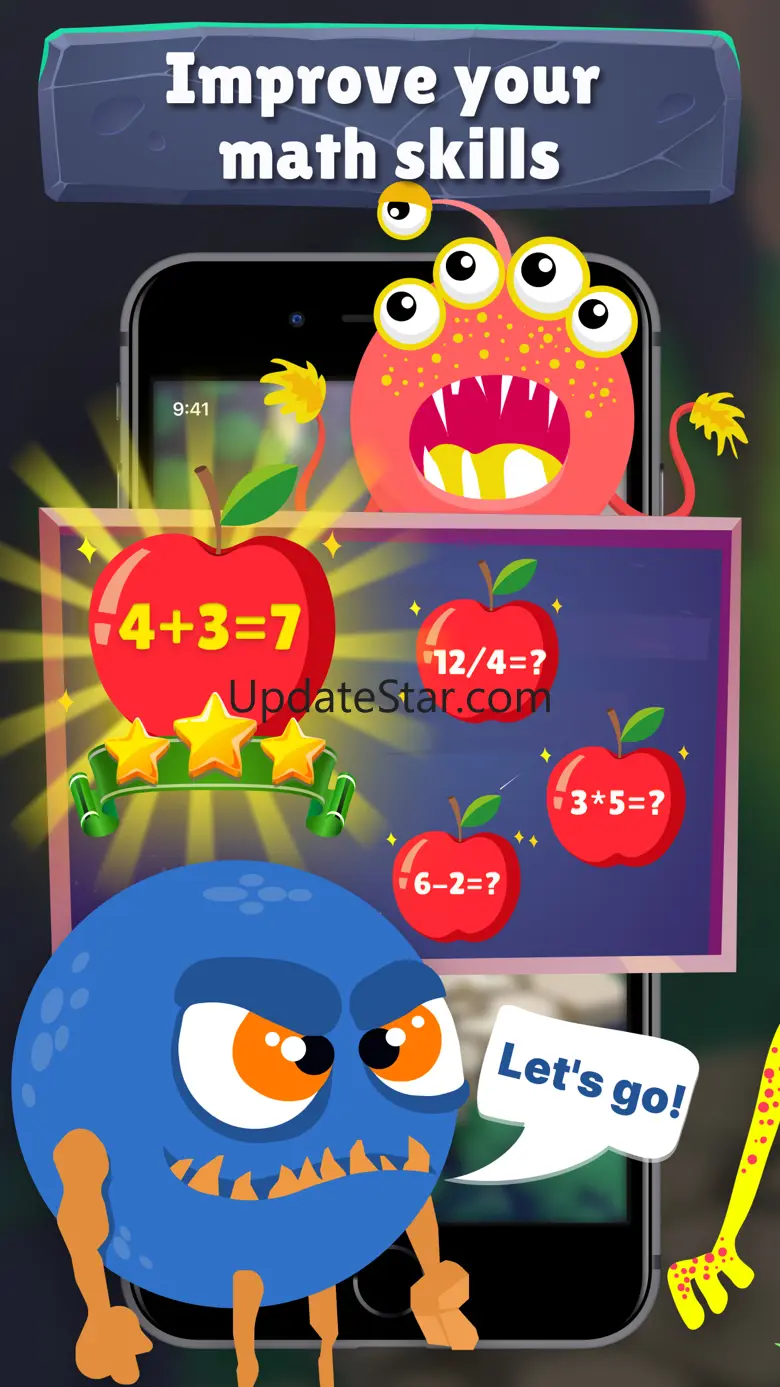 Fun Monster Math Game & Puzzle 2.0