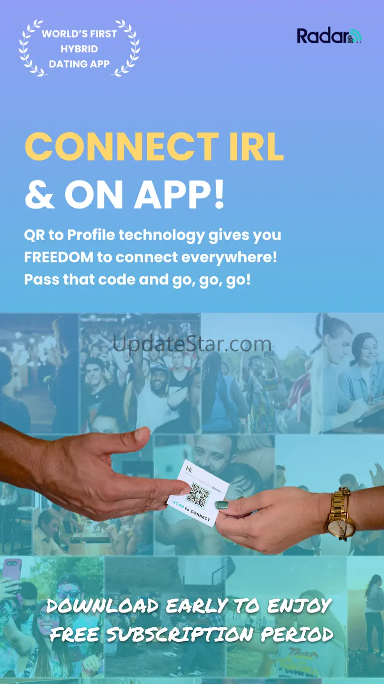 RadarQR: Dating Meets QR Code 2.01