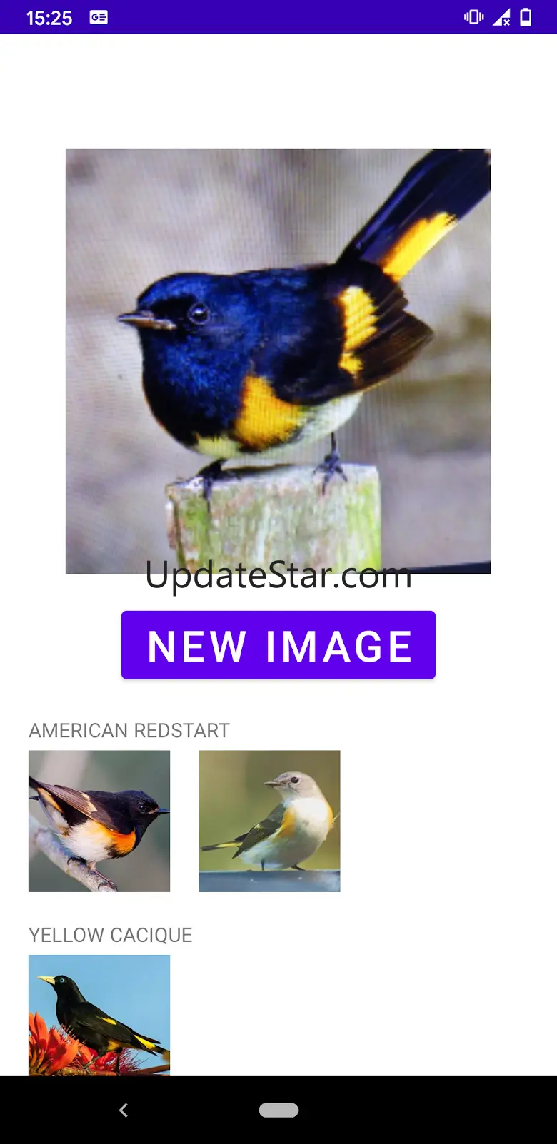 Bird identifier 7.9.2