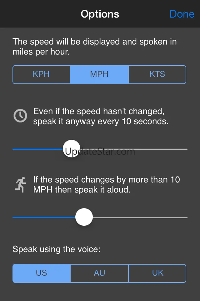 Speed Speak - Talking Speedometer 2.0