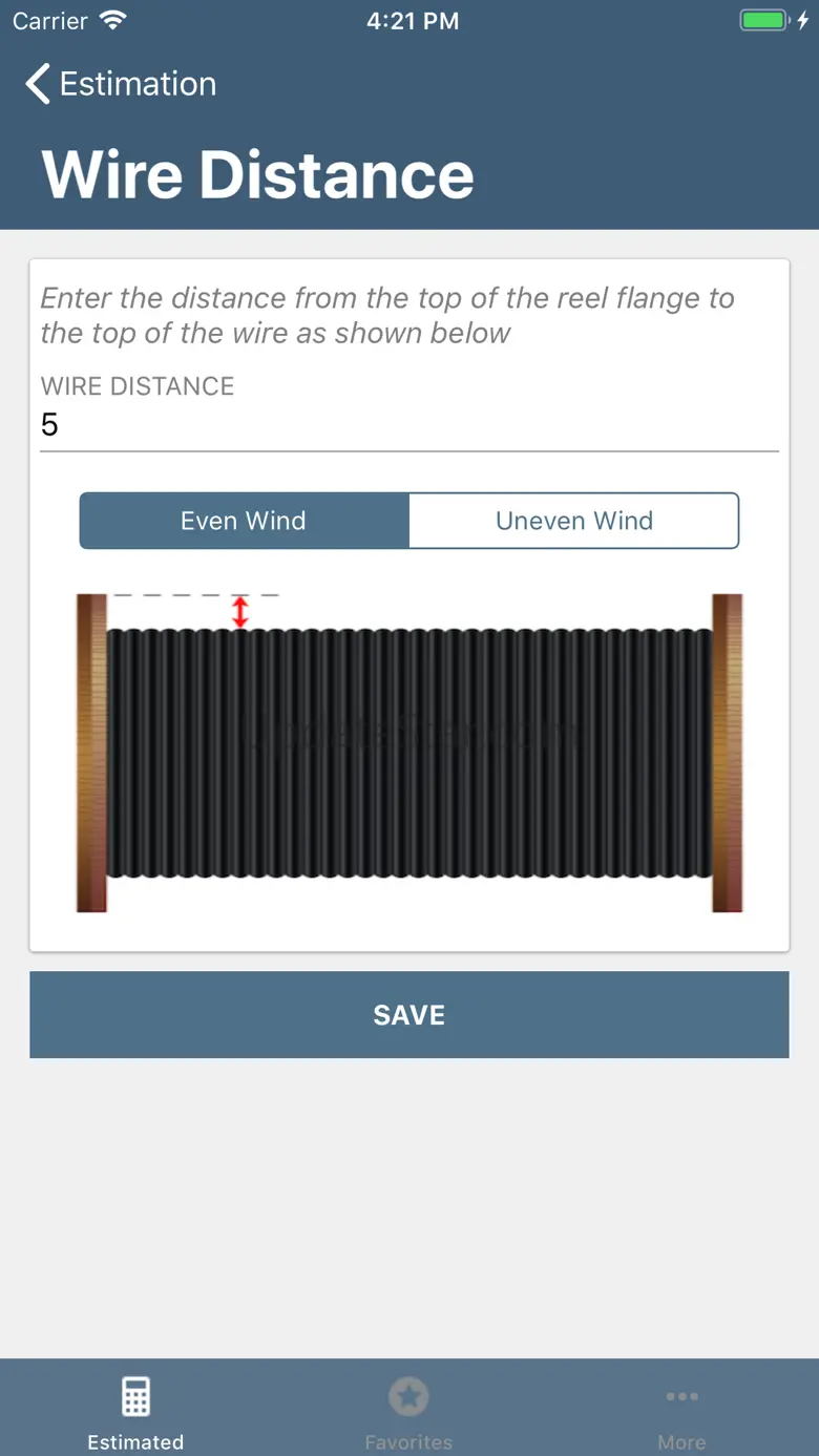 Partial Reel Calculator 2.3.1