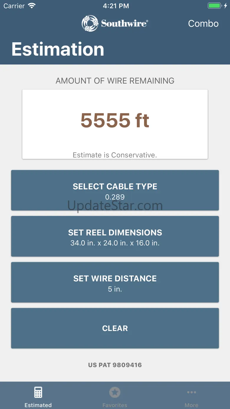 Partial Reel Calculator 2.3.1