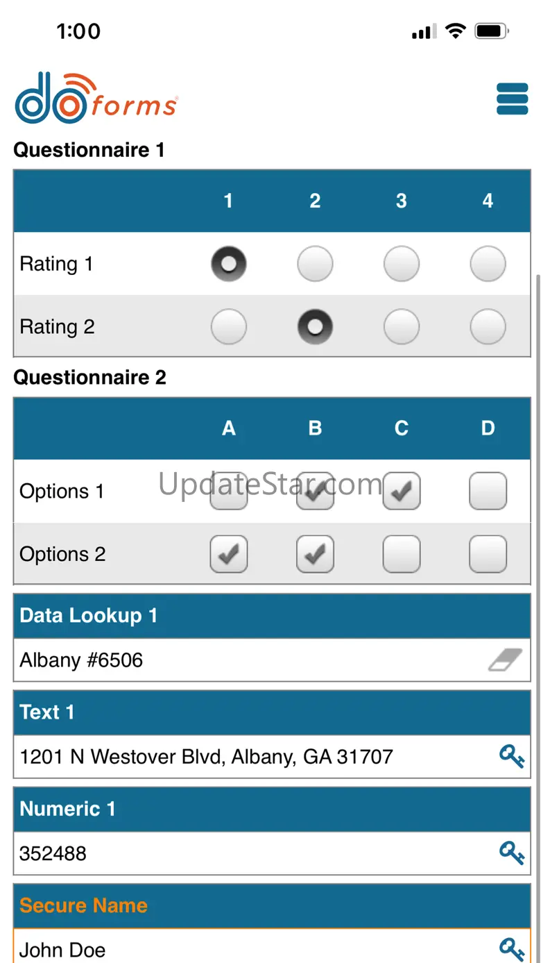 doForms Mobile Data Platform 8.8.10