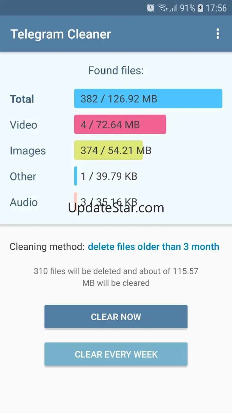 Cleaner for Telegram 2.6.02