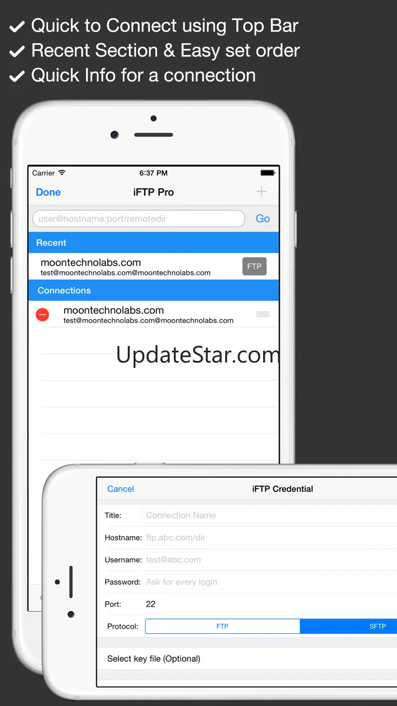 iFTP Pro - The File Transfer, Manager and Editor 4.5