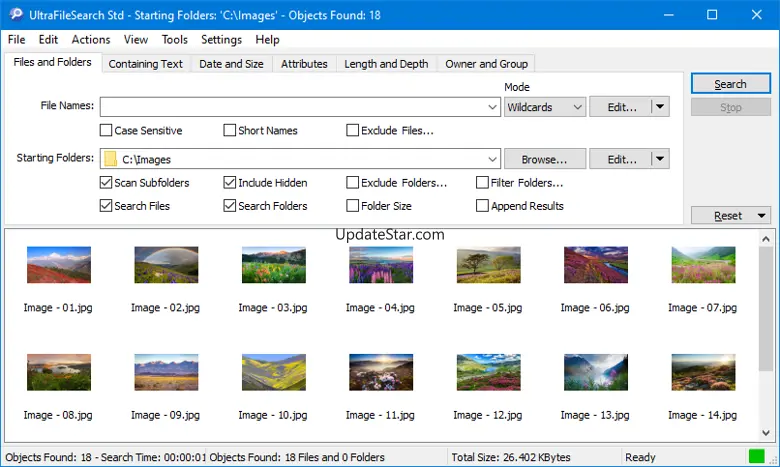 UltraFileSearch 6.8.1.23327