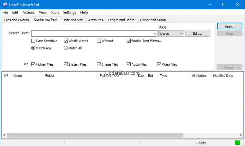 UltraFileSearch 6.8.1.23327